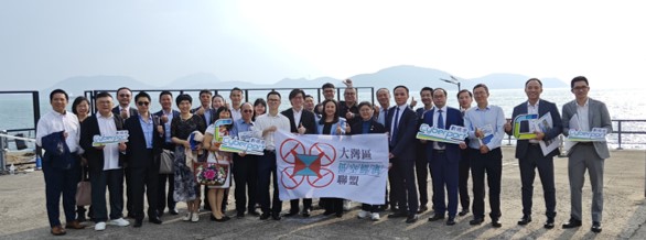大灣區低空經濟聯盟考察數碼港低空經濟場景 3