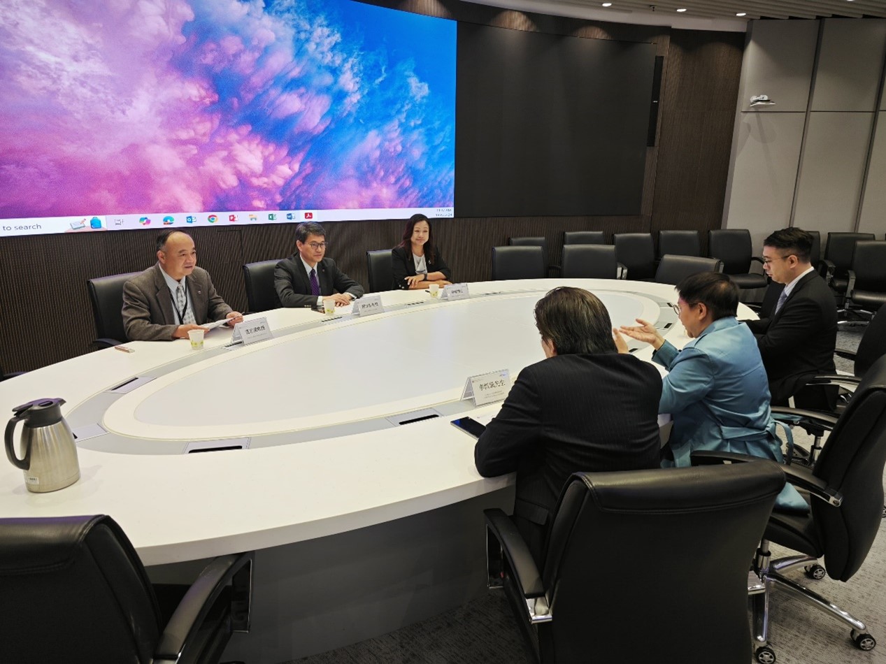 大灣區低空經濟聯盟與香港理工大學會面